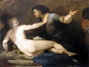 Luca Giordano The Rape of Lucretia USA oil painting artist